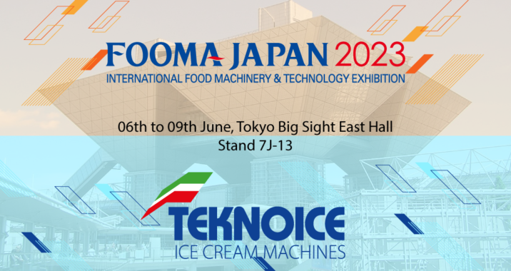 Teknoice lands in Japan for FOOMA! From 06th to 09th June at Tokyo Big Sight East Hall!